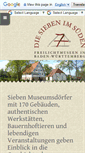 Mobile Screenshot of landmuseen.de